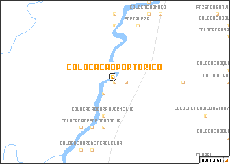 map of Colocação Porto Rico