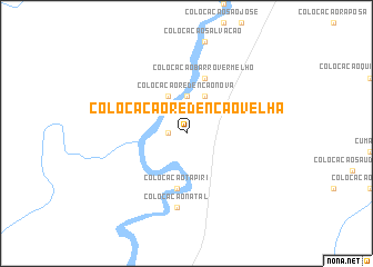 map of Colocação Redenção Velha