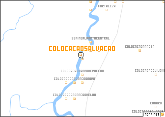 map of Colocação Salvação