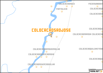 map of Colocação São José