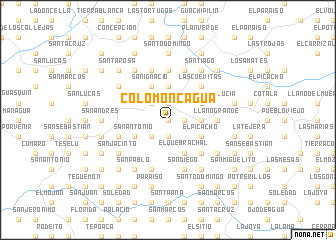 map of Colomoncagua