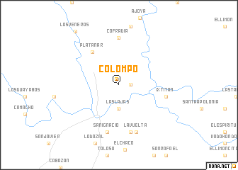 map of Colompo