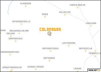 map of Coloradas