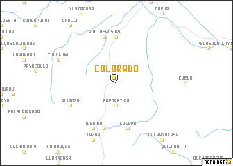 map of Colorado