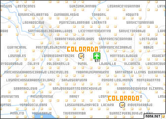 map of Colorado