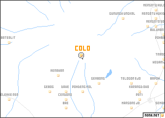 map of Colo