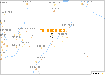 map of Colpapampa