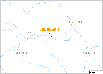 map of Colquepata