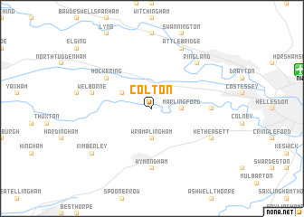 map of Colton