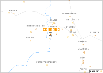 map of Comargo