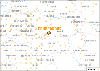 map of Comendador