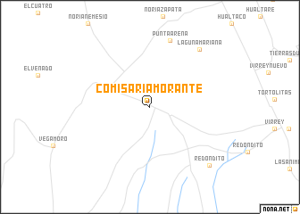 map of Comisaría Morante
