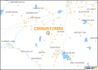 map of Community Park