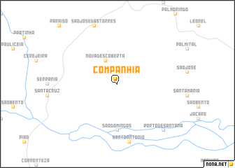 map of Companhia