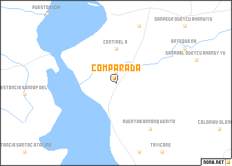 map of Comparada