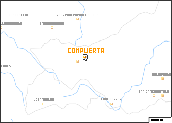 map of Compuerta