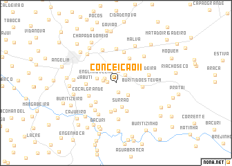 map of Conceição II