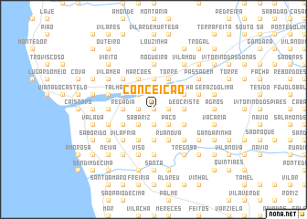 map of Conceição