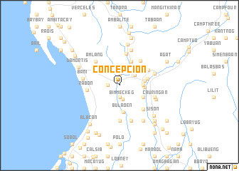 map of Concepcion