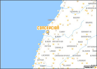 map of Concepcion