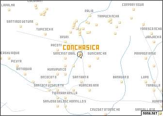 map of Conchasica