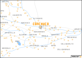 map of Conchuco