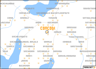 map of Concôdi