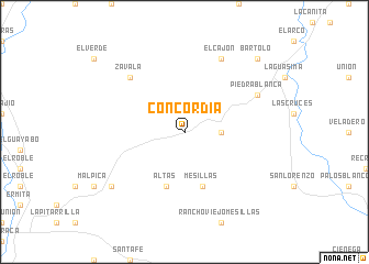 map of Concordia