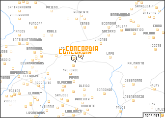 map of Concordia