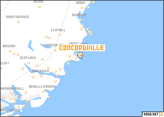 map of Concordville