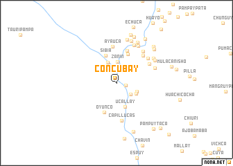 map of Concubay