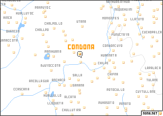 map of Condoña