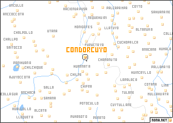 map of Condorcuyo