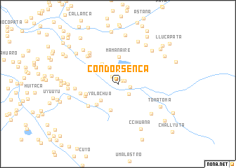 map of Condorsenca