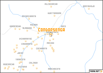 map of Condorsenga