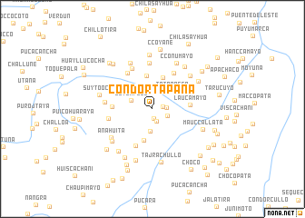 map of Cóndor Tapaña