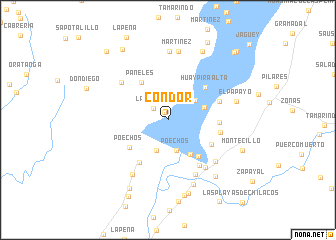 map of Condor