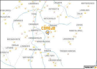 map of Conejo