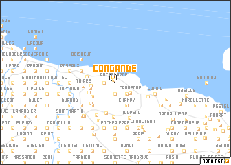 map of Congandé