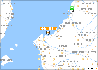 map of Congiton