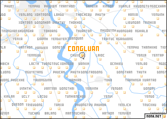 map of Cong Luận