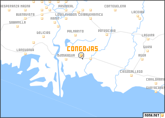 map of Congojas