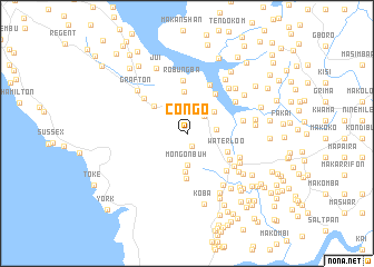 map of Congo