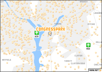 map of Congress Park