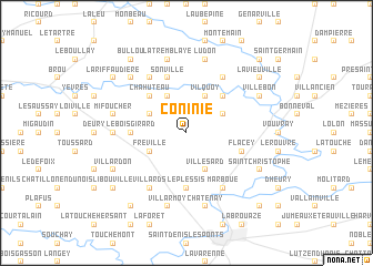 map of Coninié