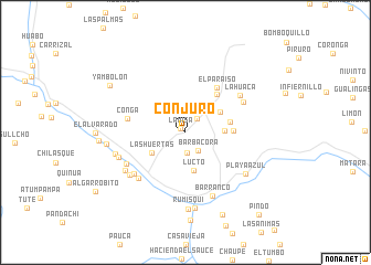 map of Conjuro