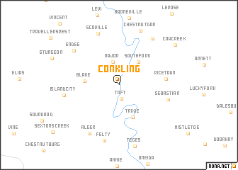map of Conkling