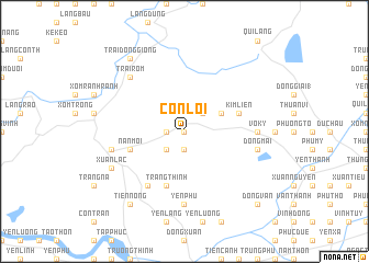 map of Cồn Lôi