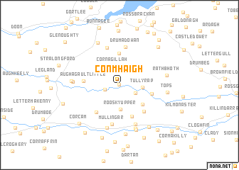 map of Conmhaigh
