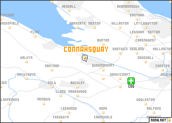 map of Connahs Quay